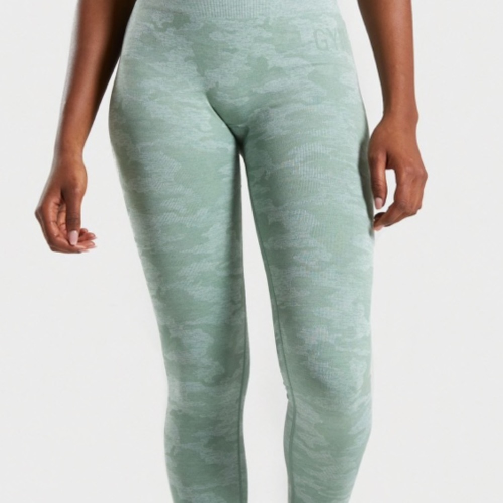GYMSHARK CAMO SEAMLESS LEGGINGS
